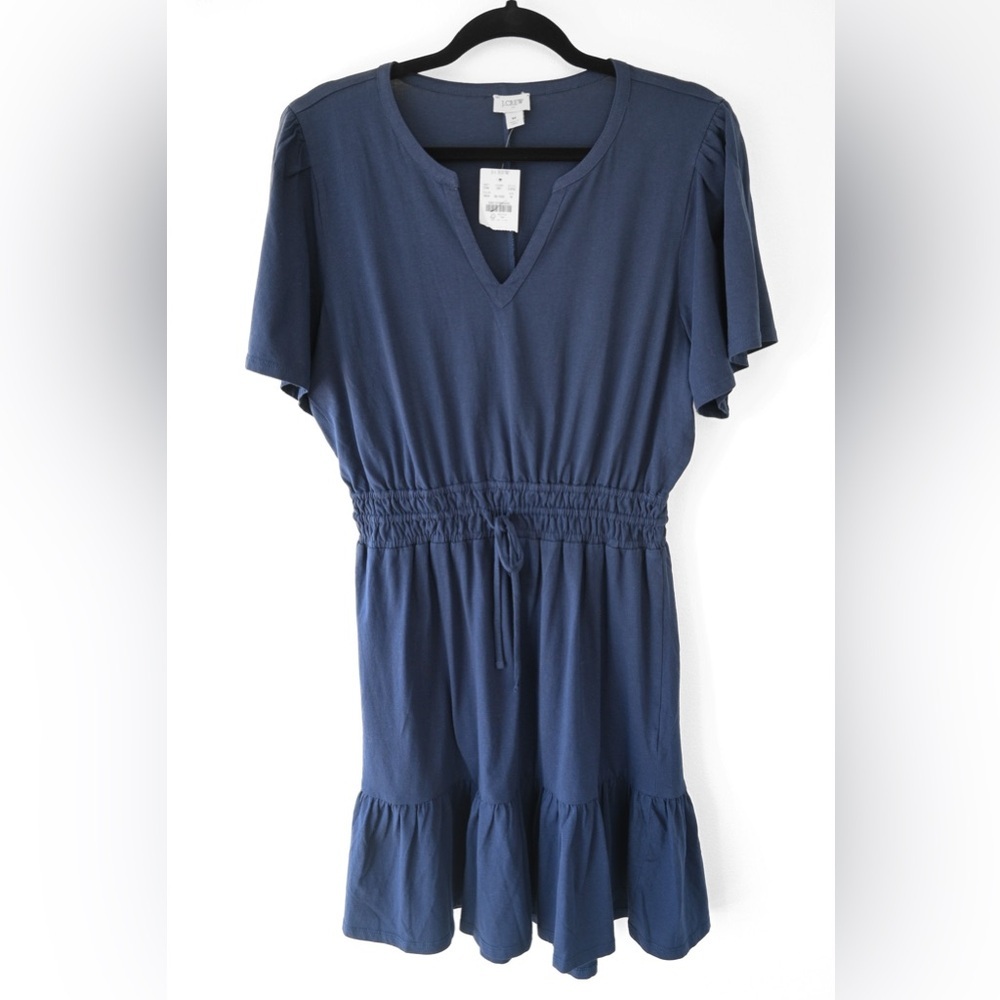 J Crew Tie Waist Knit Dress - Picture 4 of 8